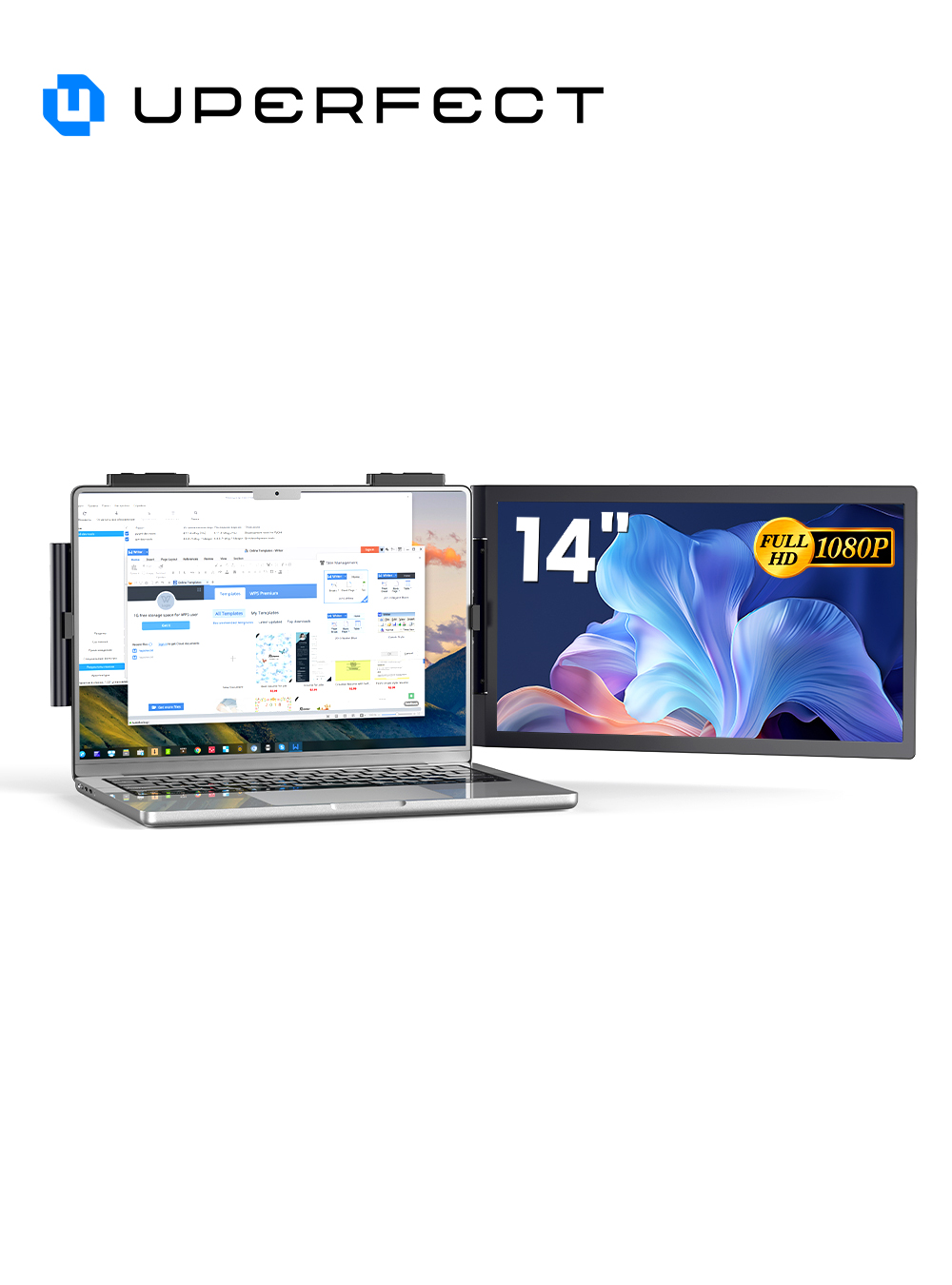 Pc Gaming Y60 - UPERFECT 14'' Taşınabilir Monitör Dizüstü Bilgisayar
