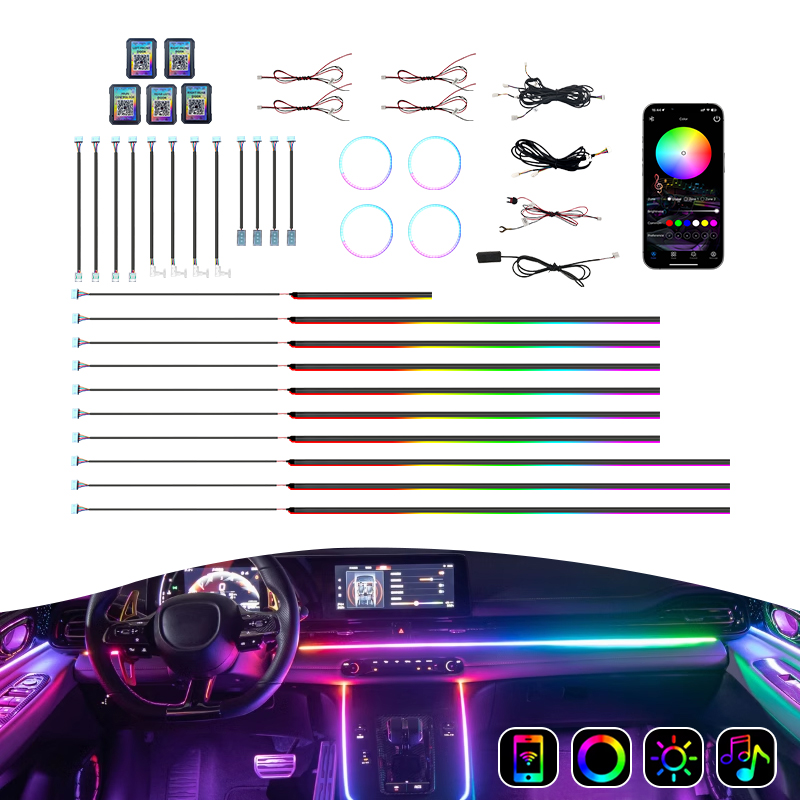 Rgb Light Strip - 1 Numara Satışta Olan Araç Ambiyans