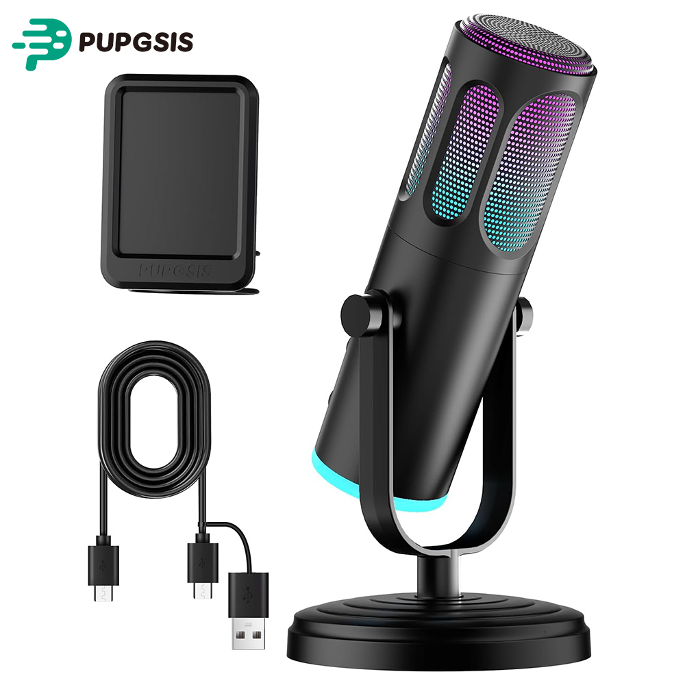 Pc Gaming Youtuber - PUPGSIS USB PC Mikrofonu, Mac ve