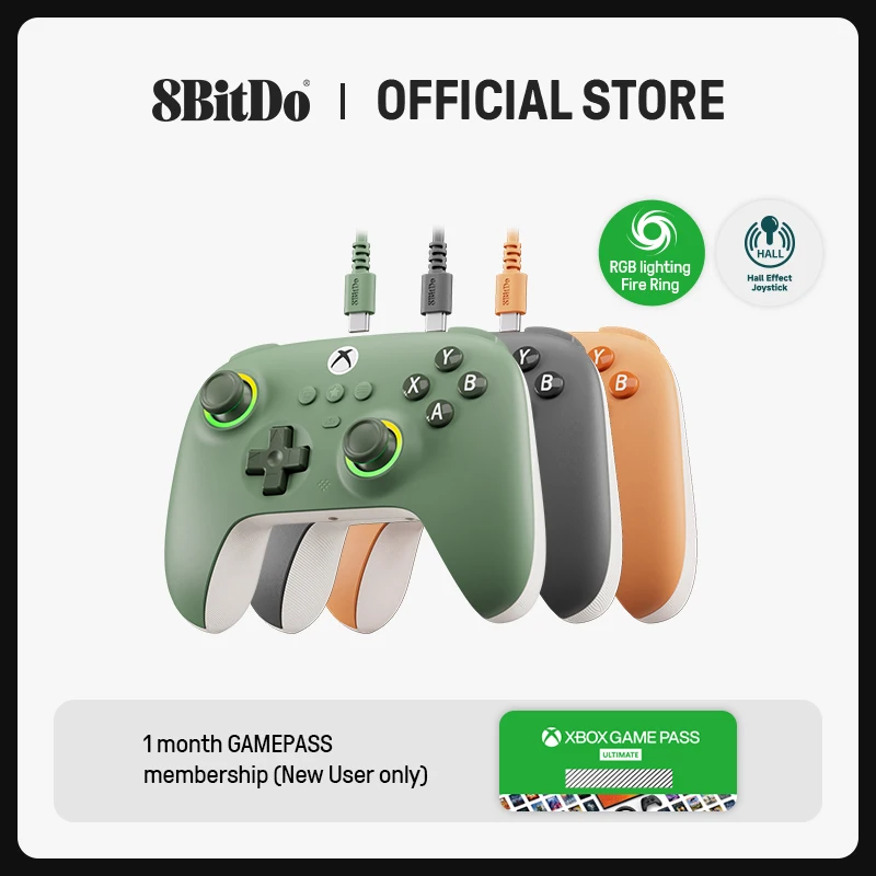Joystick Pc Gaming - Xbox için 8BitDo Ultimate C Kablolu