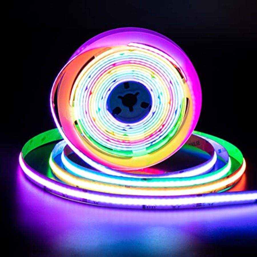 RGB Akıllı IC COB LED Şerit Iş - Rgb Light Strip incelemesi ve fiyatı