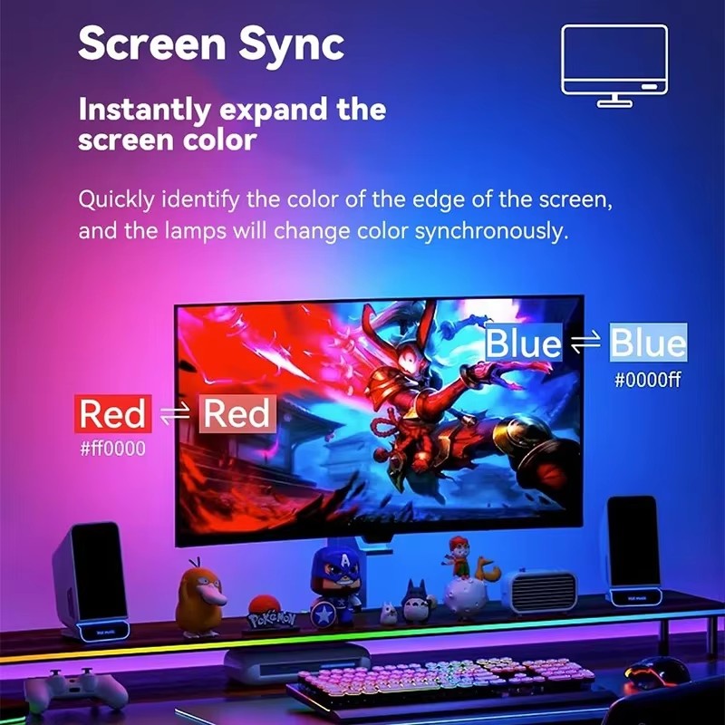 RGB Oyun Işıkları Şerit Monitö - Rgb Light Strip incelemesi ve fiyatı
