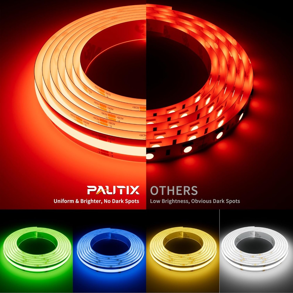 5V USB COB RGB LED Şerit Işık  - Rgb Light Strip incelemesi ve fiyatı