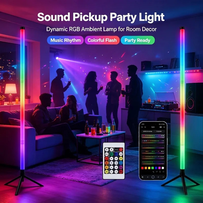 2 Adet 120CM RGB Yer Lambası,  - Rgb Light Strip incelemesi ve fiyatı
