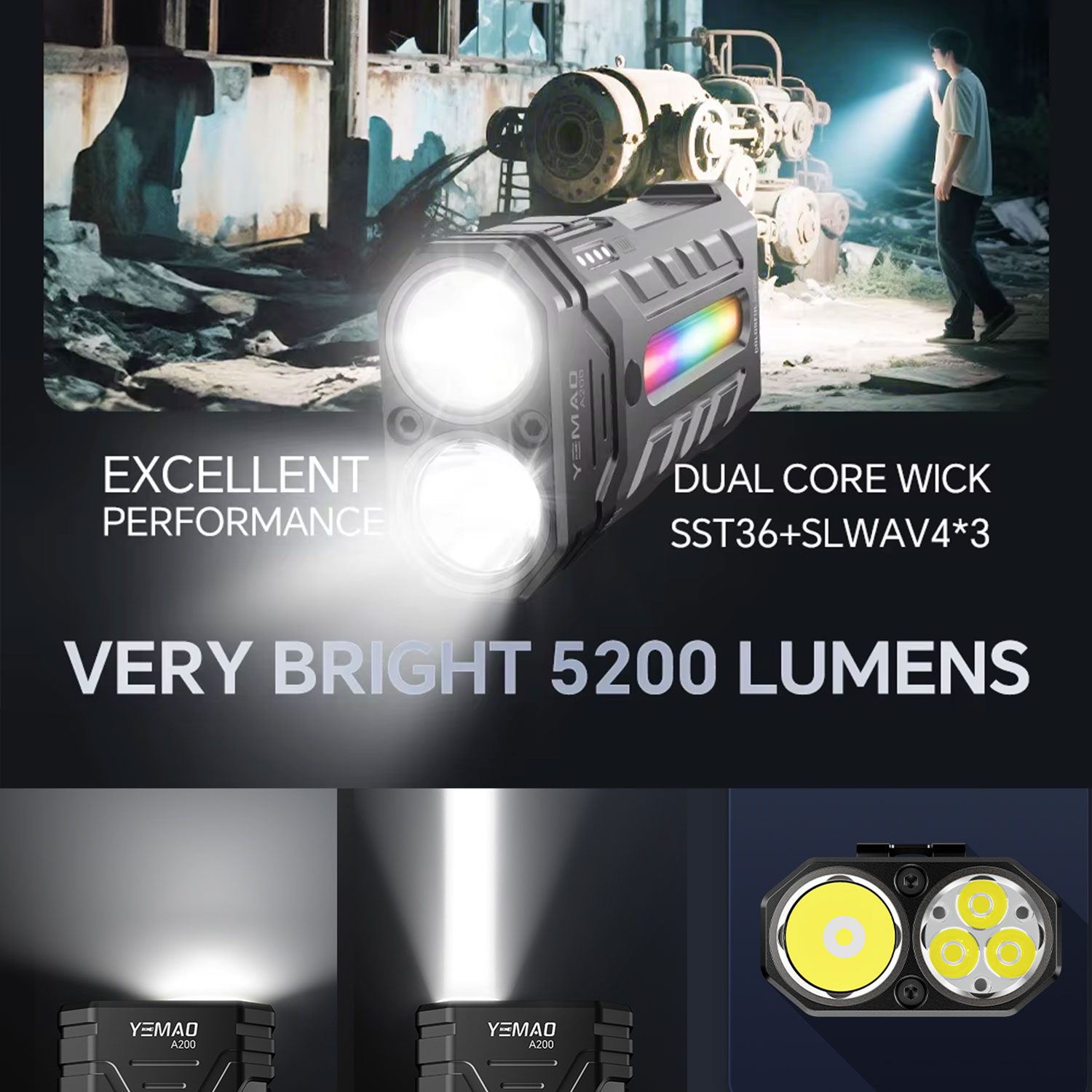 5200LM Yenilikçi Çok Fonksiyon - Rgb Light Strip incelemesi ve fiyatı