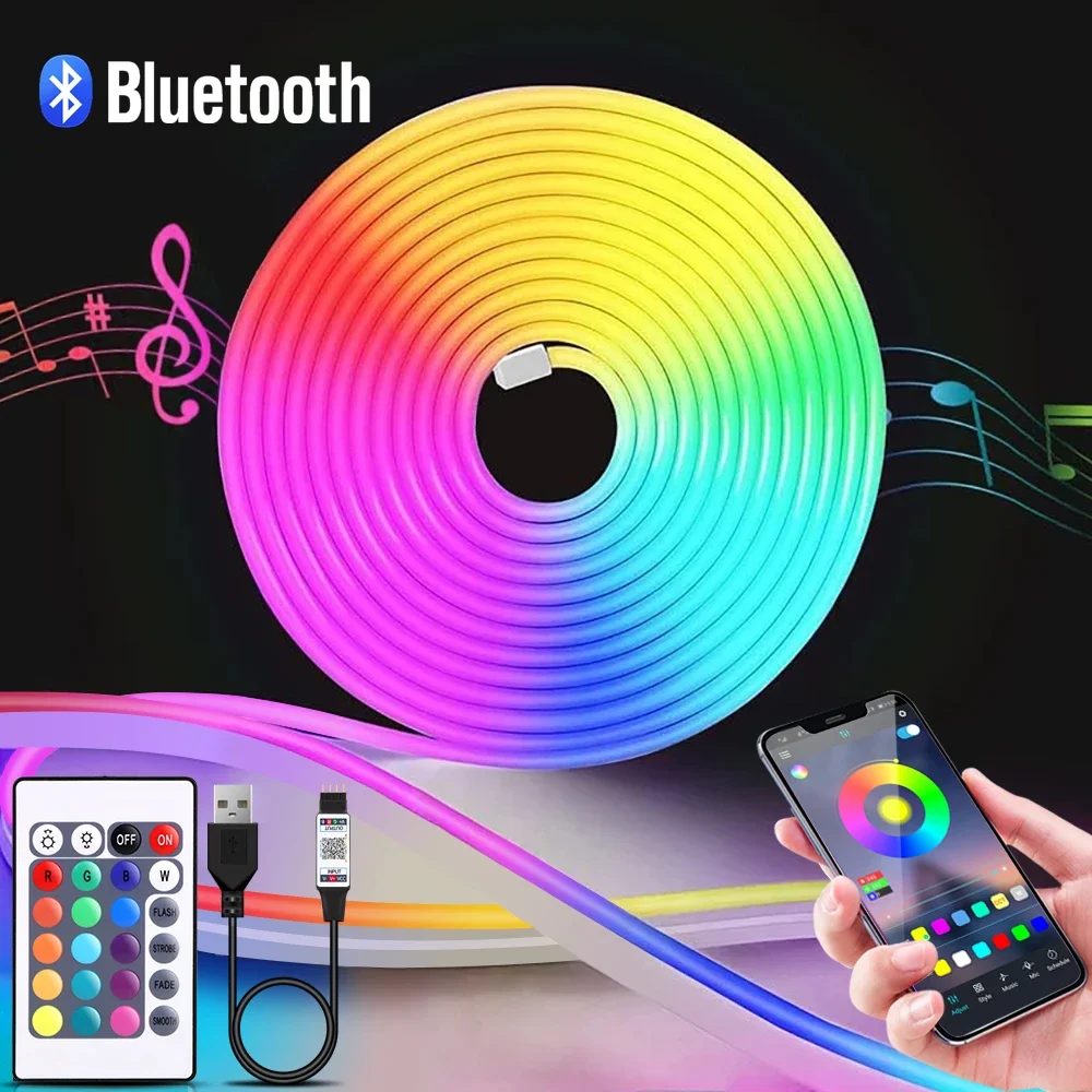 1-5m RGB LED Neon Şerit Işık 5 - Rgb Light Strip incelemesi ve fiyatı
