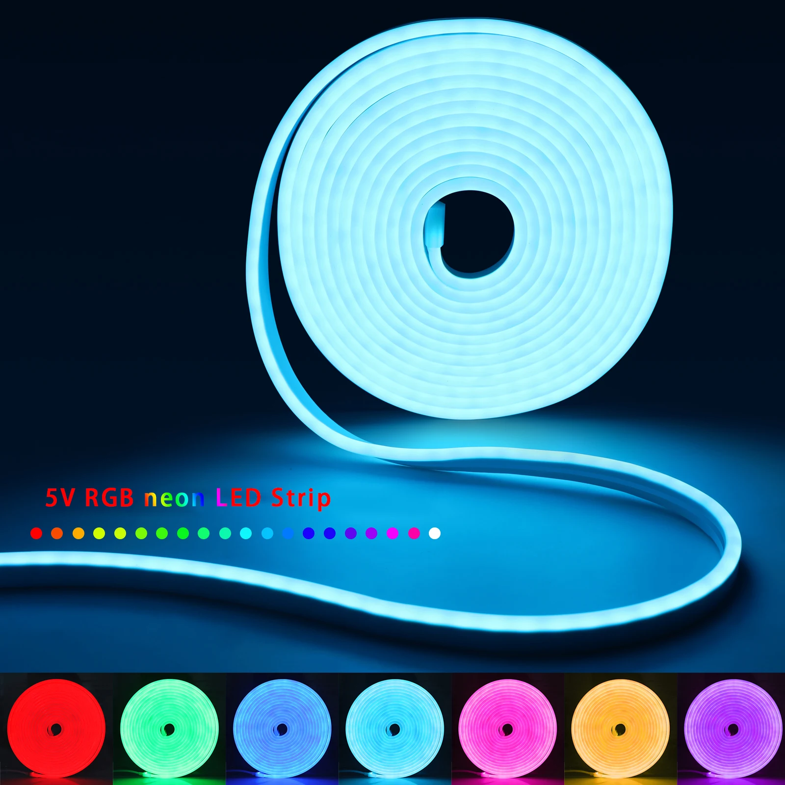 1-5m RGB LED Neon Şerit Işık 5 - Rgb Light Strip incelemesi ve fiyatı