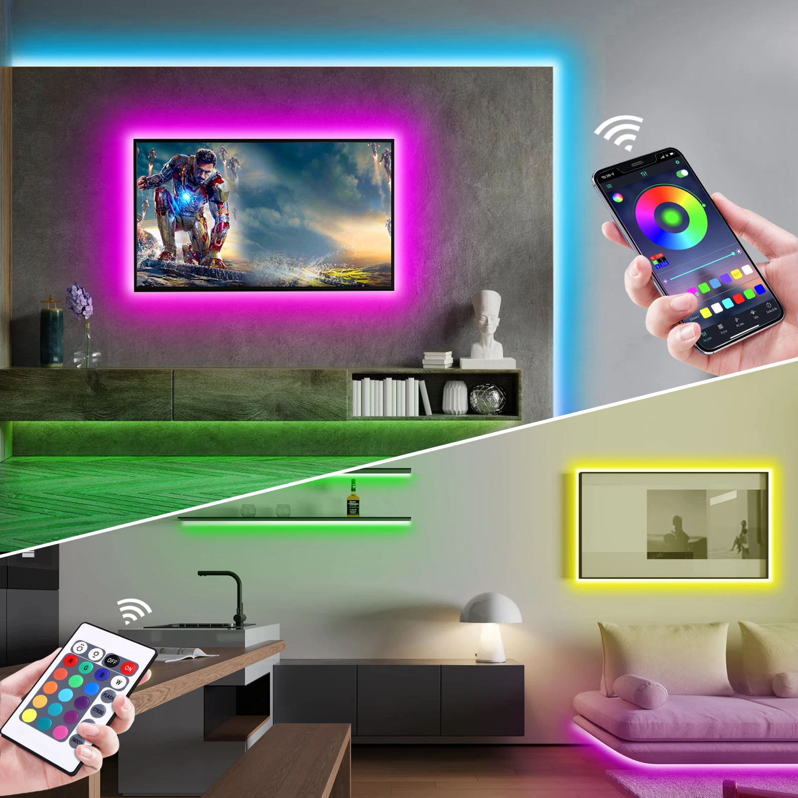 1-5m RGB LED Neon Şerit Işık 5 - Rgb Light Strip incelemesi ve fiyatı